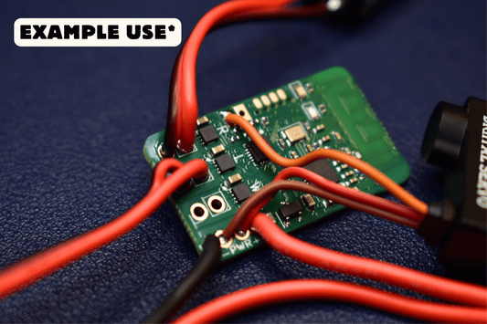 Malenki-Nano: Triple Brushed ESC + FS2A Receiver Combo Board