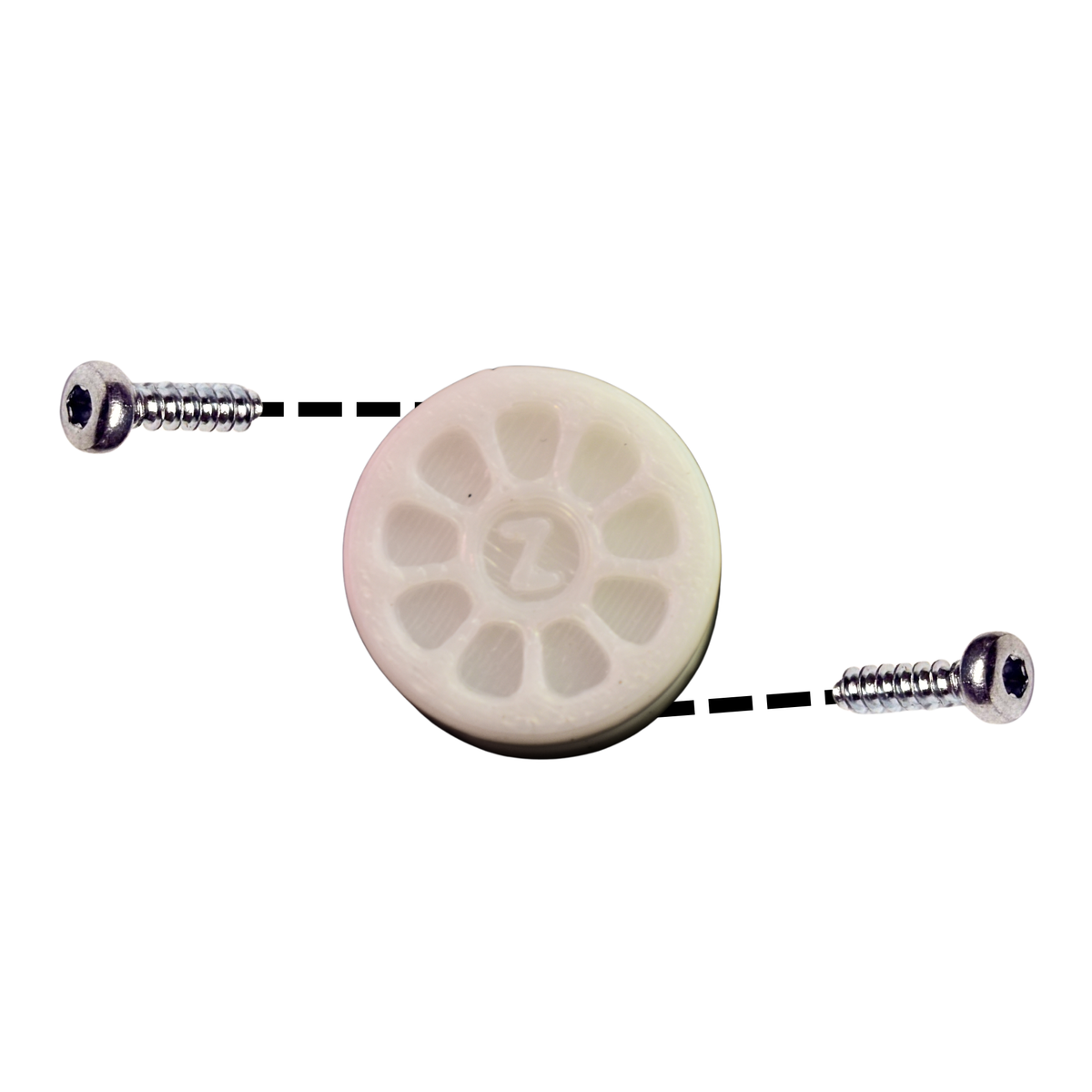 ZZ Nylon Clamp Hubs (For 3mm Shaft, 2 pack)