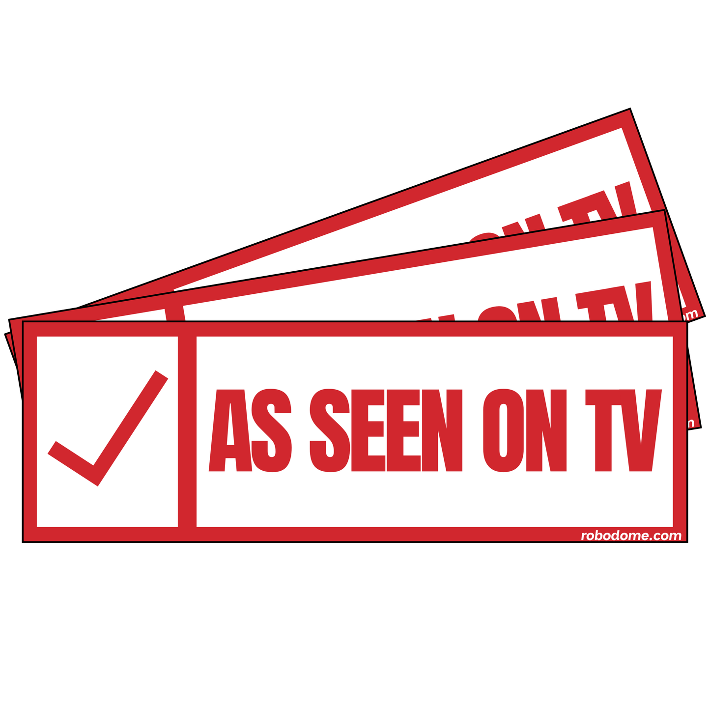 AS SEEN ON TV (x3)