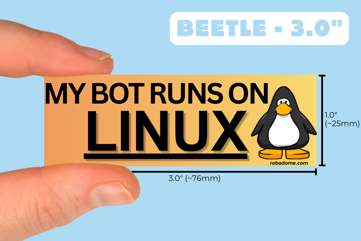 MY BOT RUNS ON LINUX (x3)