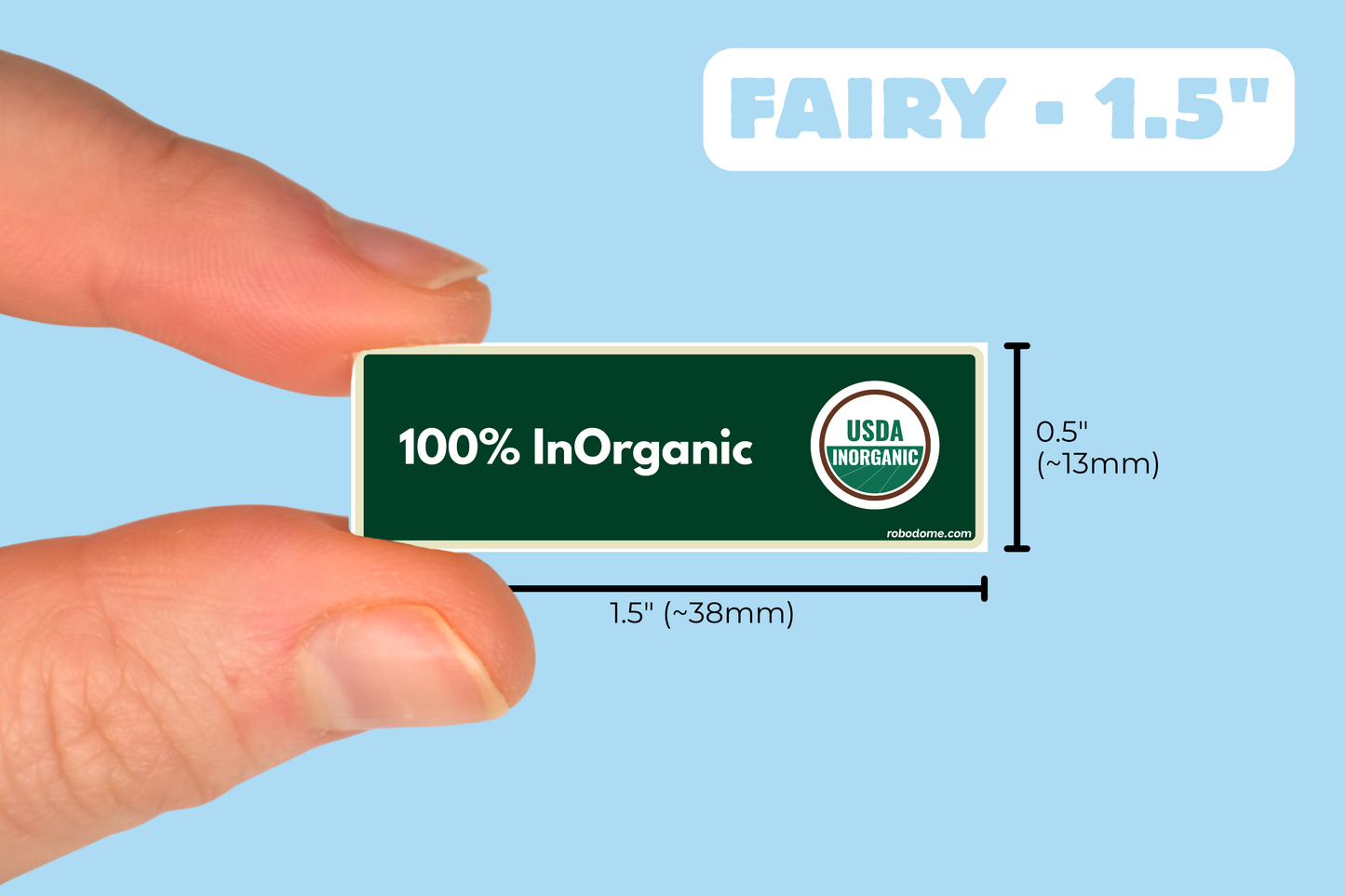100% INORGANIC  (x3)