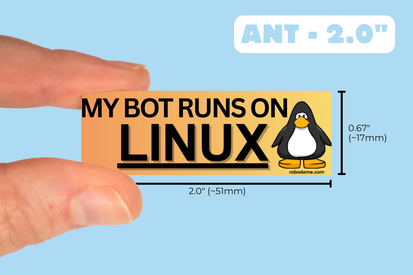 MY BOT RUNS ON LINUX (x3)