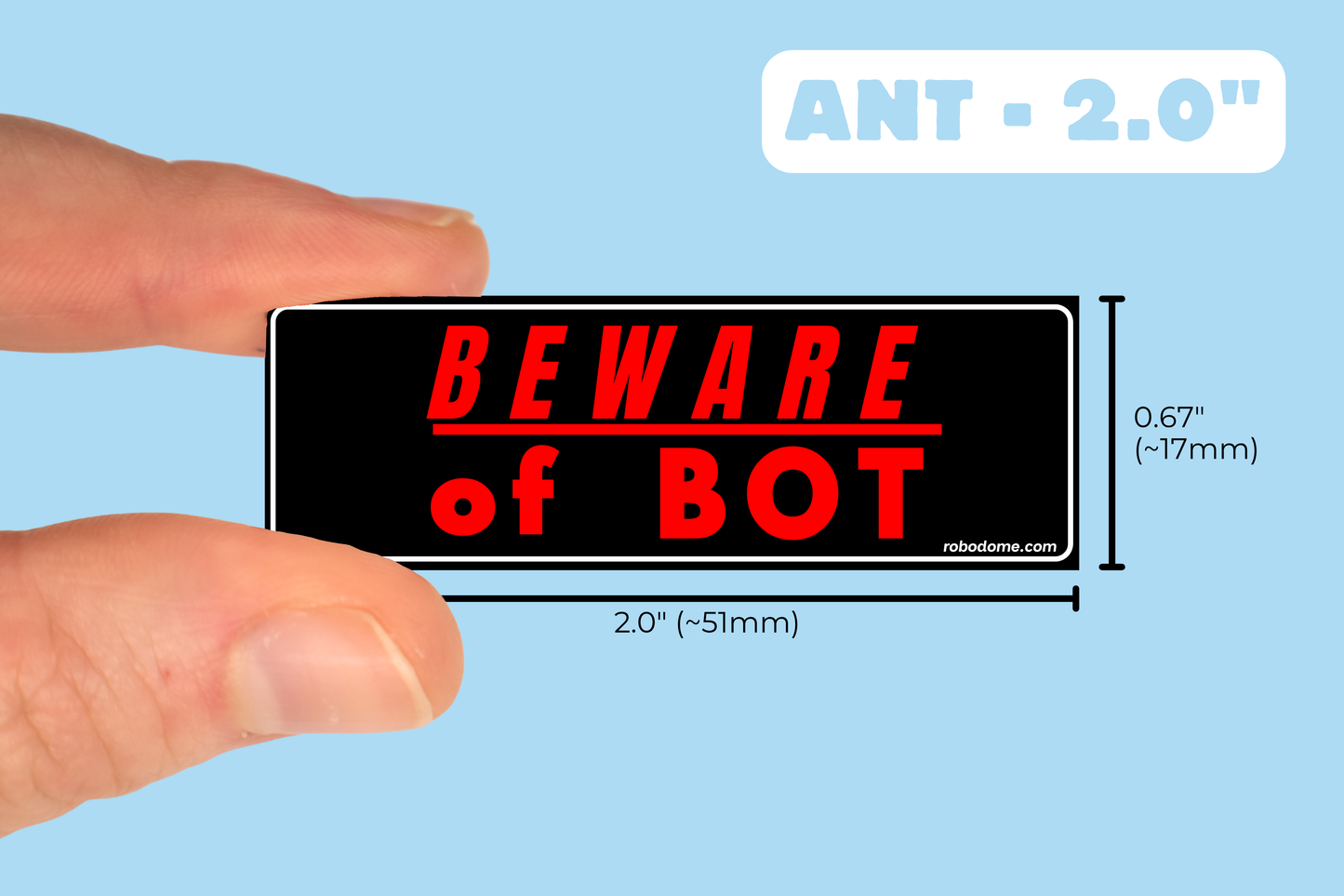 BEWARE OF BOT (x3)