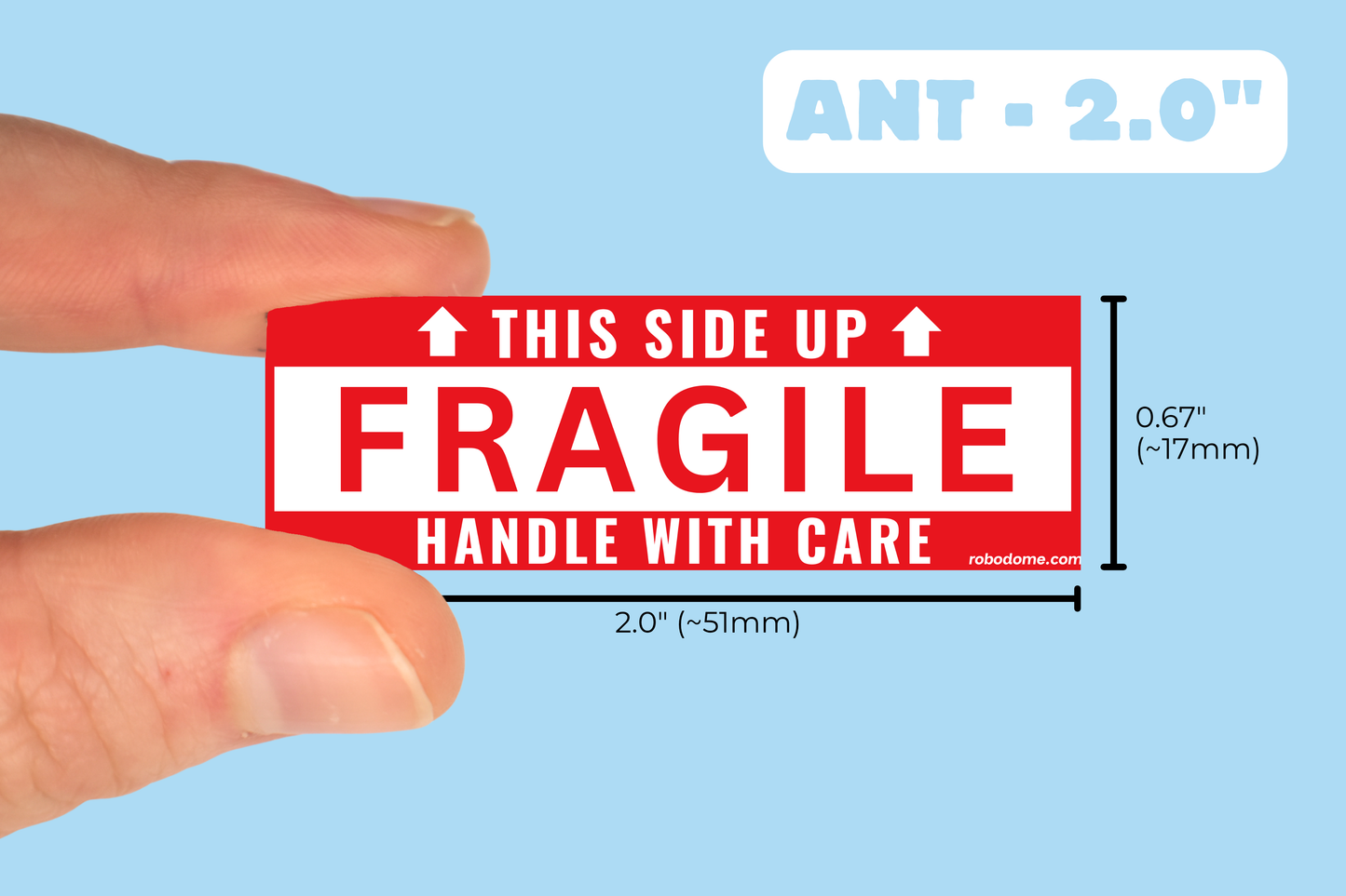 FRAGILE - HANDLE WITH CARE  (x3)