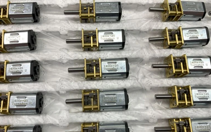 Turnabot High-Powered N20 1400RPM High-Temp Hardened Shaft Motors