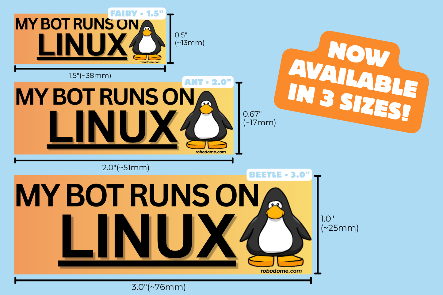MY BOT RUNS ON LINUX (x3)