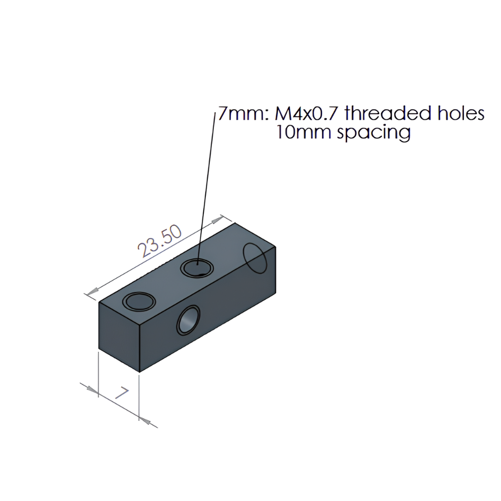FingerTech Metric NutStrip - M4