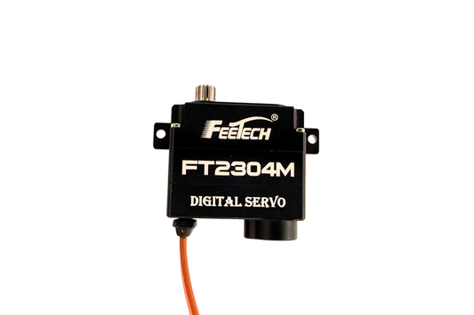 FT2304M - High Torque All-Metal Mini Wing Servo (4.8kg*cm, 11g, 8mm thick)