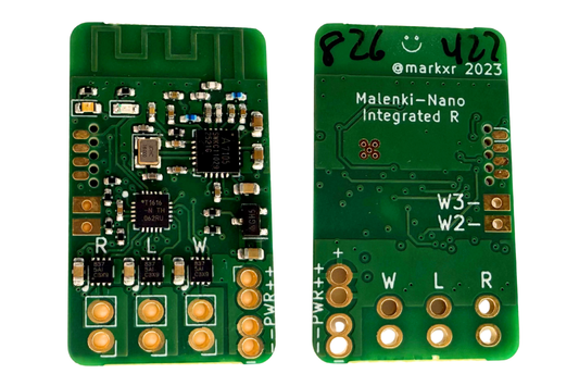 Malenki-Nano: Triple Brushed ESC + FS2A Receiver Combo Board