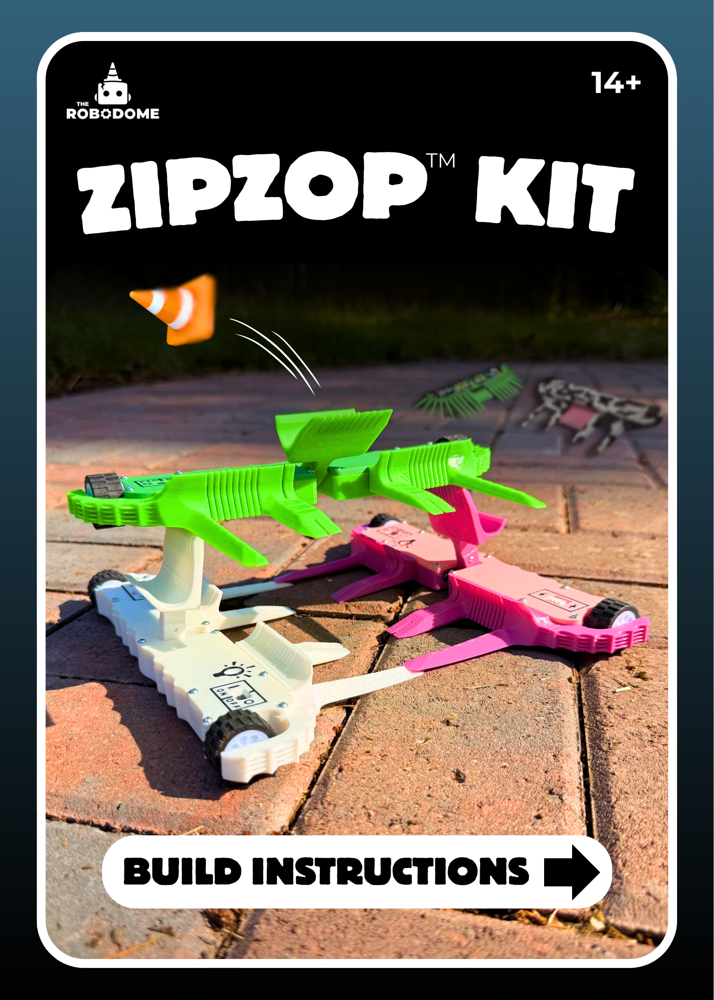 ZIPZOP - 150g COMBAT ROBOT KIT